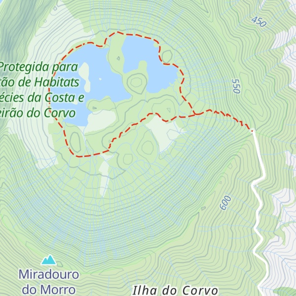Map of Monte Gordo