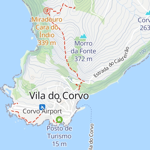 Map of Corvo 2