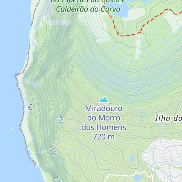 Map of Estreitinho
