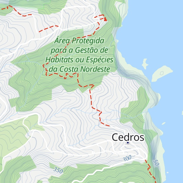Map of Burguilhão
