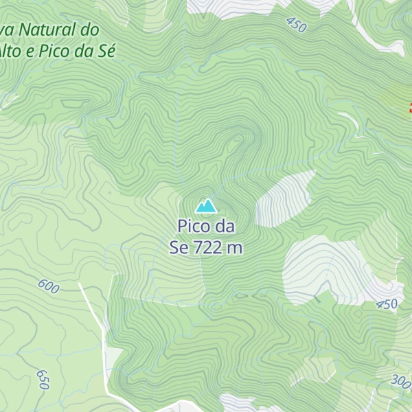 Map of Pico da Se