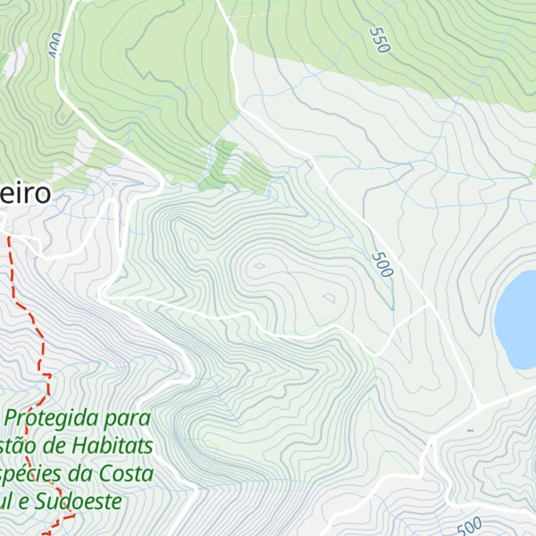 Map of Burreiro