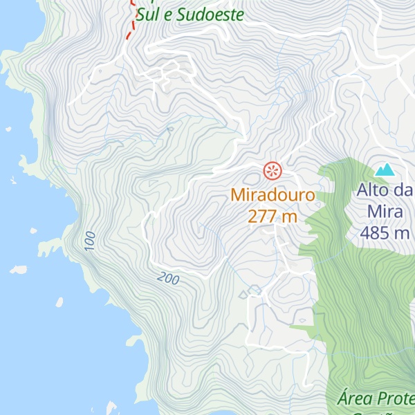 Map of Pico João Martins