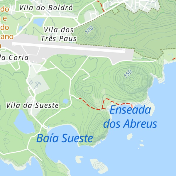 Map of Morro Boa Vista