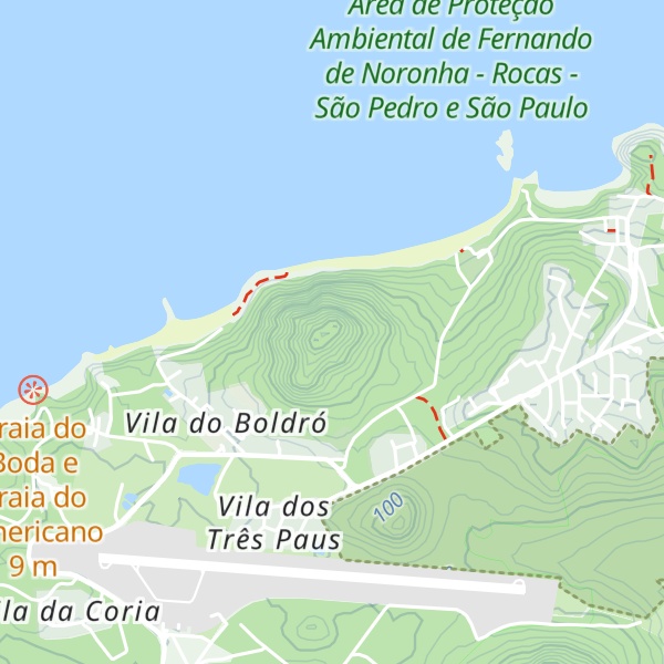 Map of Morro do Pico
