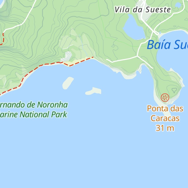 Map of Morro do Leao