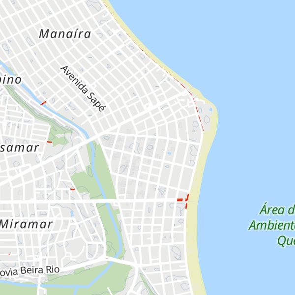 Map of Baita Fome Comedoria