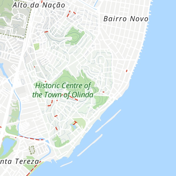 Map of Morro do Serapião