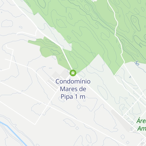 Map of Condomínio Mares de Pipa