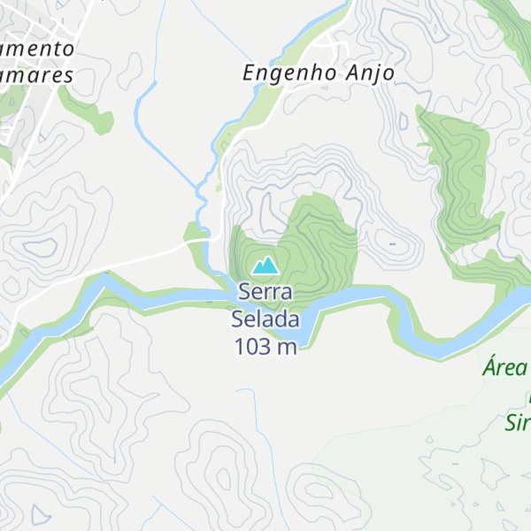 Map of Serra Selada