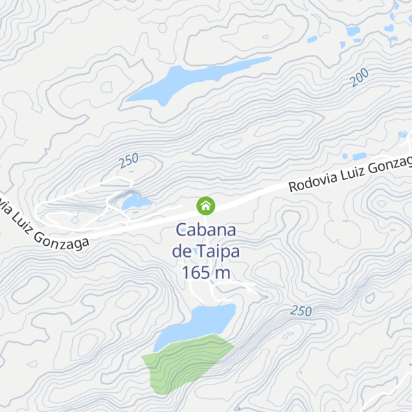 Map of Cabana de Taipa