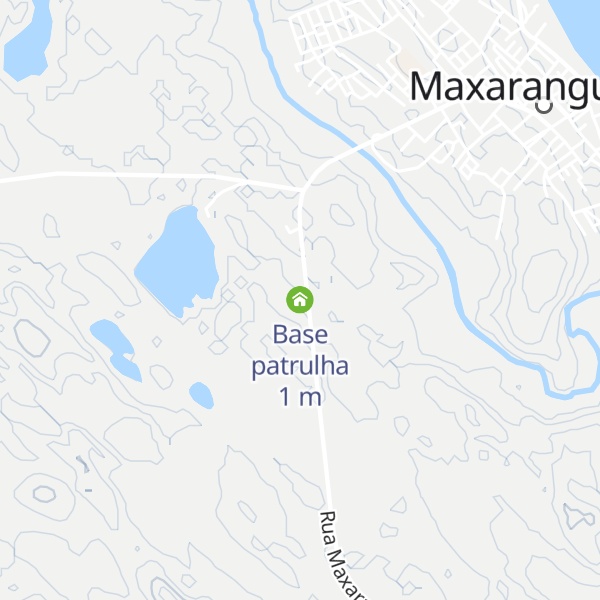 Map of Base patrulha