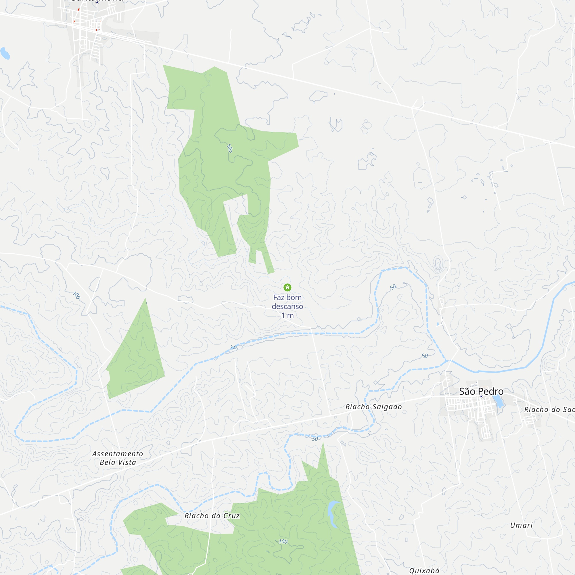 Faz bom descanso map