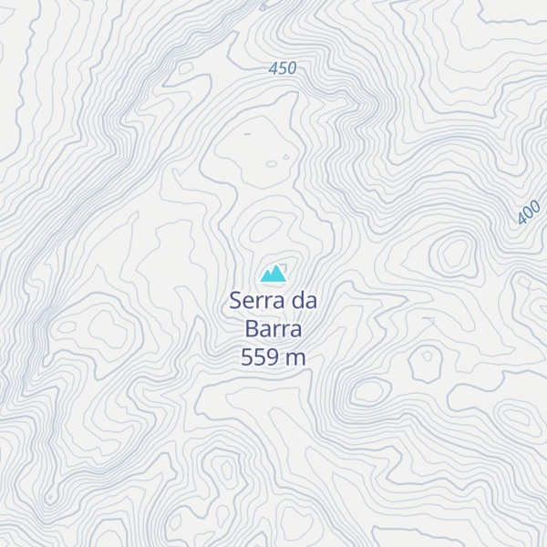 Map of Serra da Barra