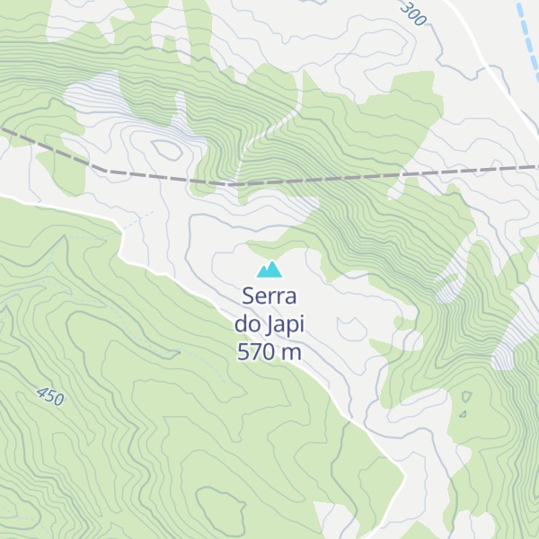 Map of Serra do Japi