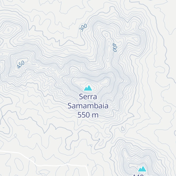 Map of Serra Samambaia