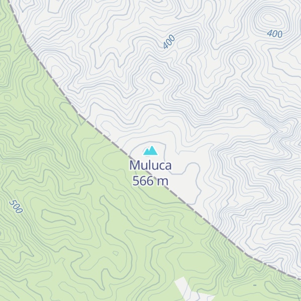 Map of Muluca