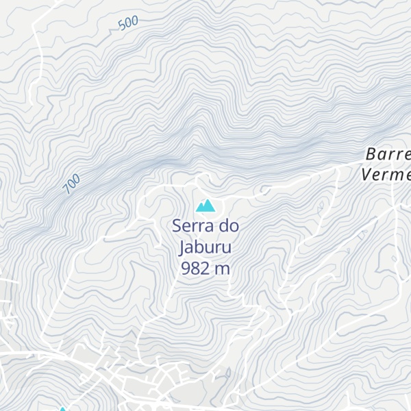 Map of Serra do Jaburu