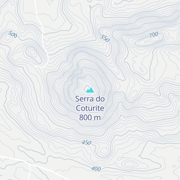 Map of Serra do Coturite