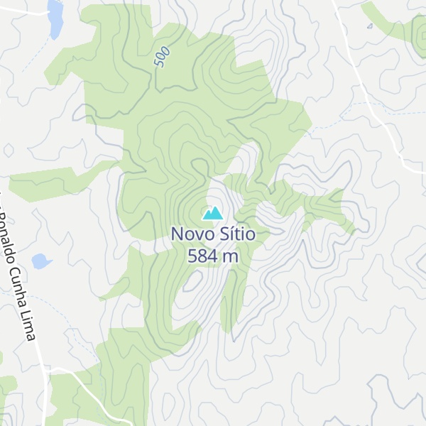 Map of Novo Sítio