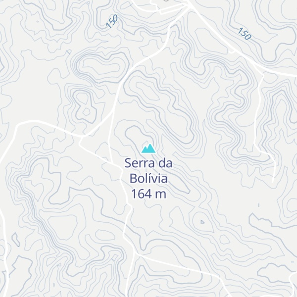 Map of Serra da Bolívia