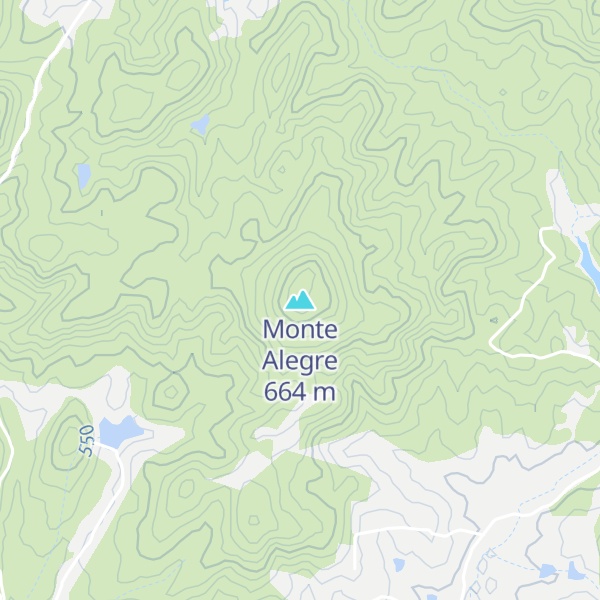 Map of Monte Alegre