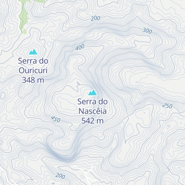 Map of Serra do Nascêia