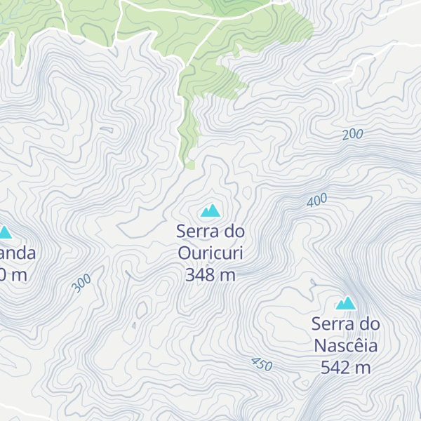 Map of Serra do Ouricuri
