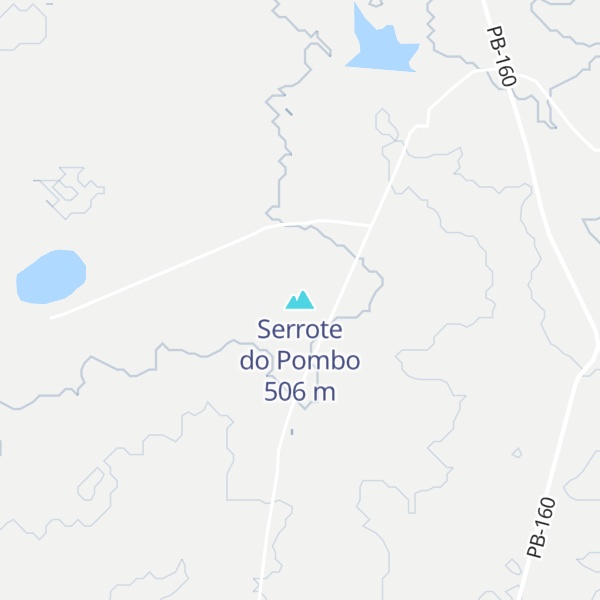 Map of Serrote do Pombo