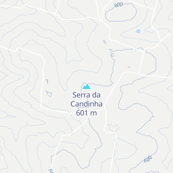 Map of Serra da Candinha