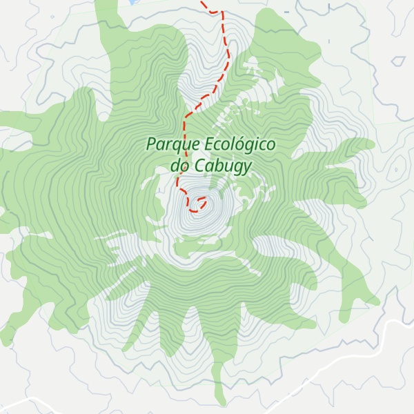 Map of Pico do Cabugi