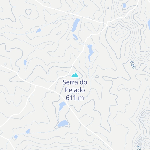 Map of Serra do Pelado