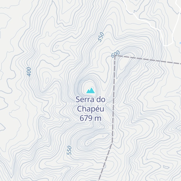 Map of Serra do Chapéu
