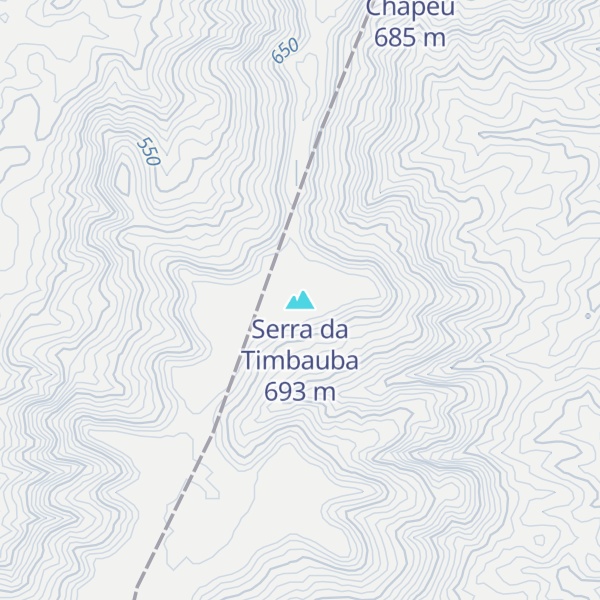 Map of Serra da Timbauba