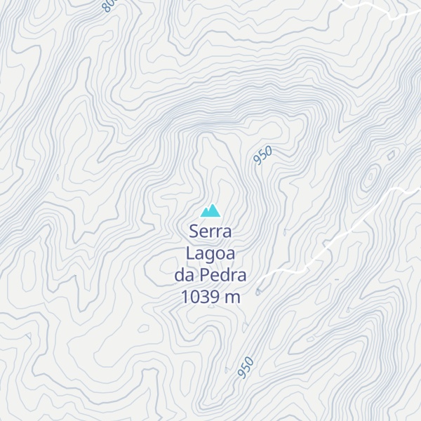 Map of Serra Lagoa da Pedra