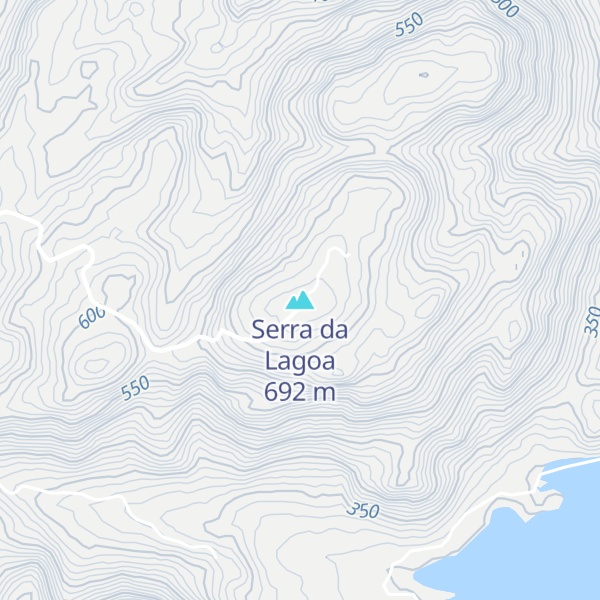 Map of Serra da Lagoa