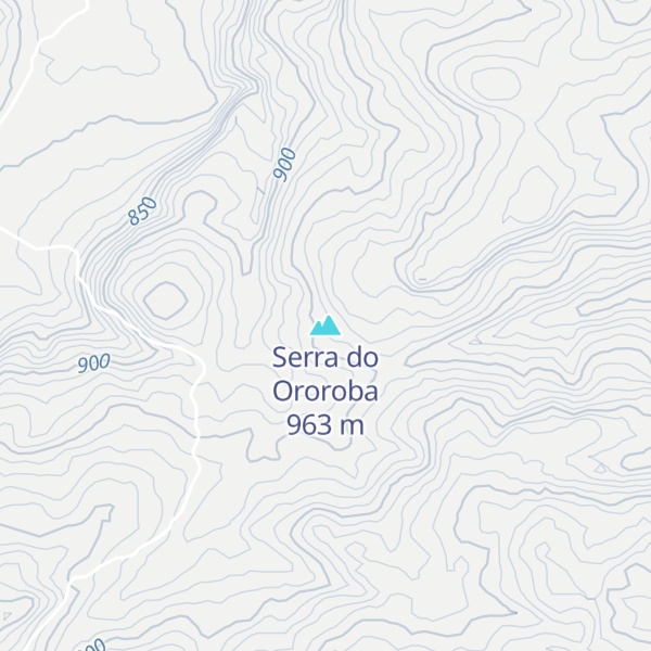 Map of Serra do Ororoba