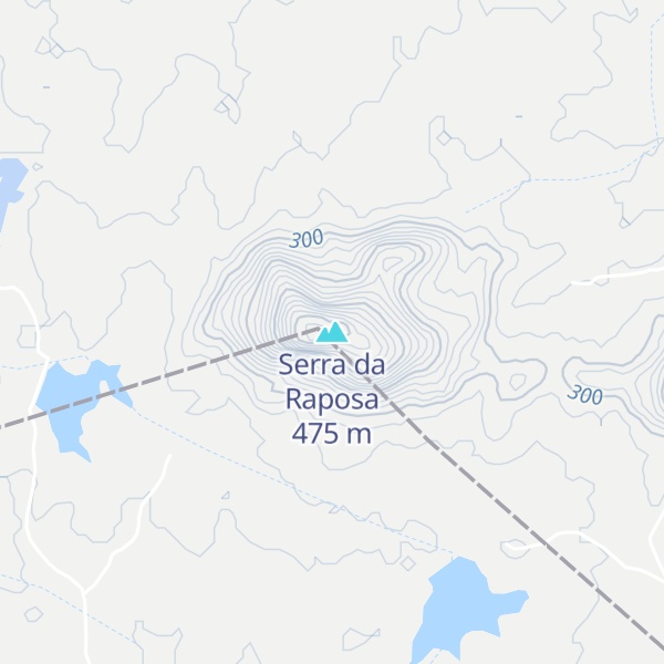 Map of Serra da Raposa
