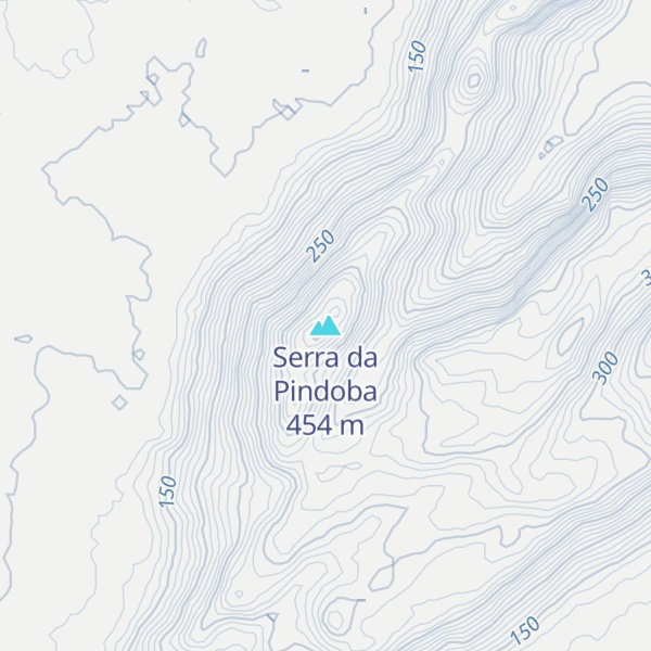 Map of Serra da Pindoba