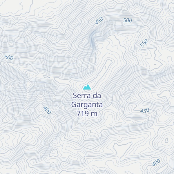 Map of Serra da Garganta