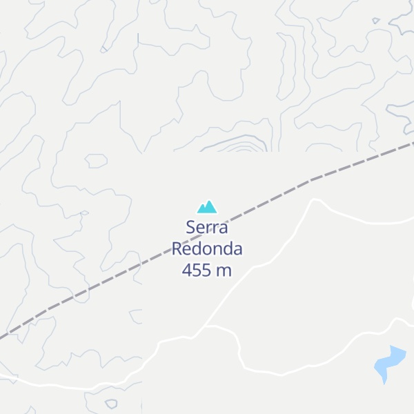 Map of Serra Redonda