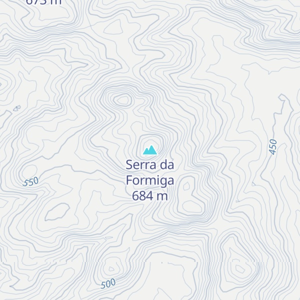 Map of Serra da Formiga