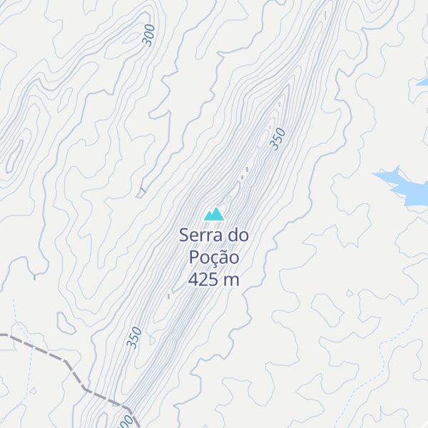 Map of Serra do Poção