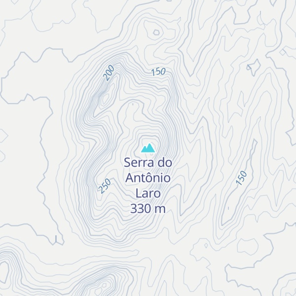 Map of Serra do Antônio Laro