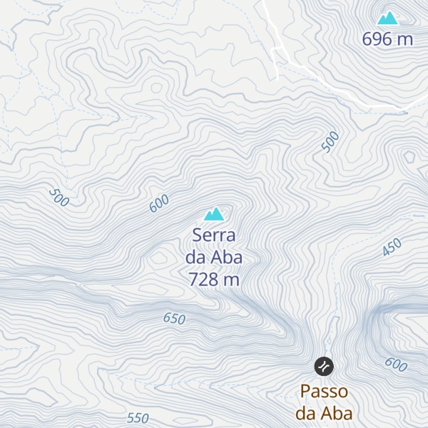 Map of Serra da Aba
