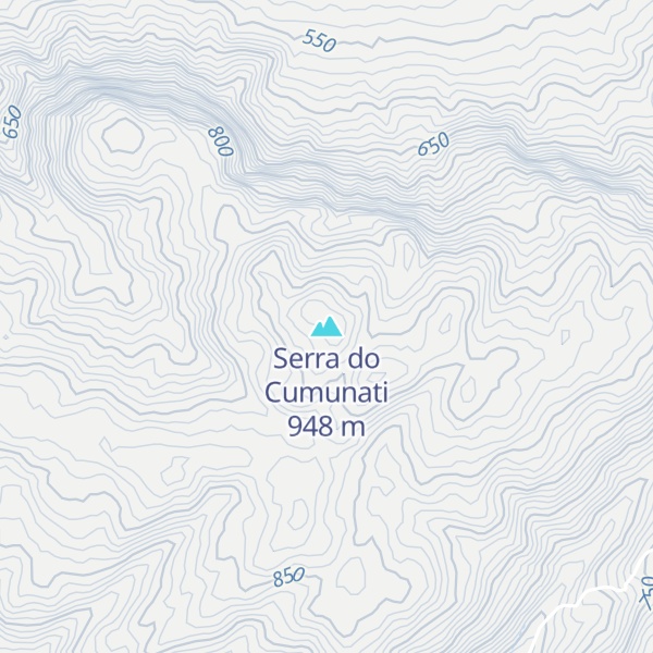 Map of Serra do Cumunati