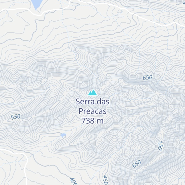Map of Serra das Preacas