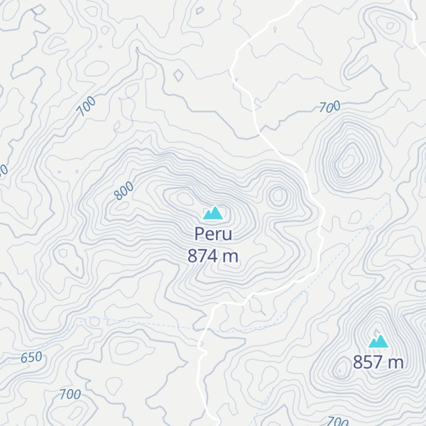 Map of Peru