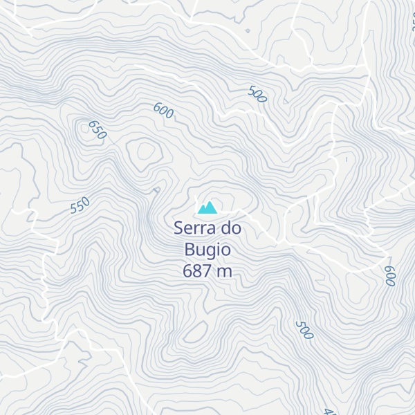 Map of Serra do Bugio