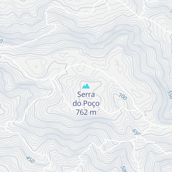 Map of Serra do Poço